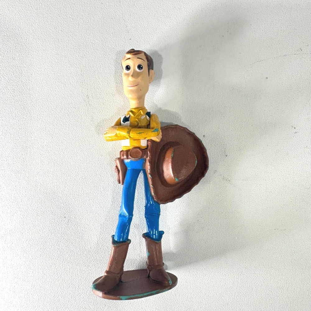 Disney Pixar Toy Story Woody PVC Figure Cowboy Sheriff 4.5 Inch Mini Toy